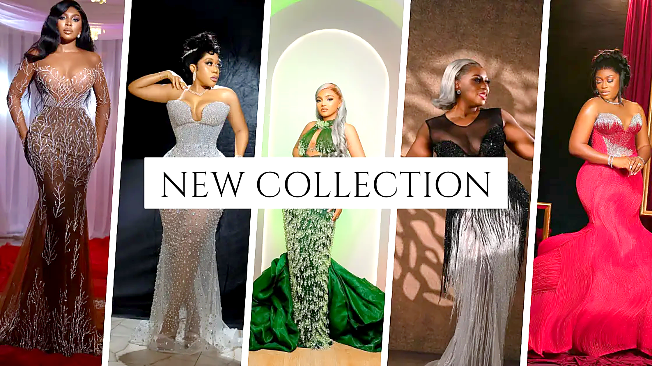 Five AGBONS-GL couture gowns — new collection